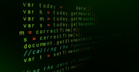 Coding - Computer Program Language Text