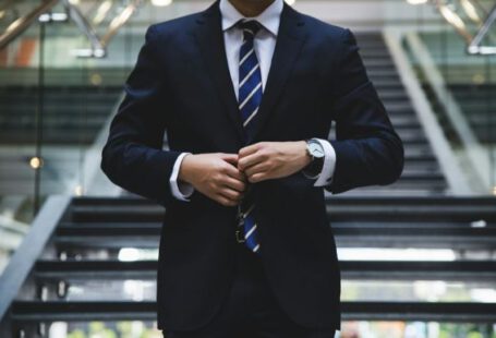 Career - person standing near the stairs