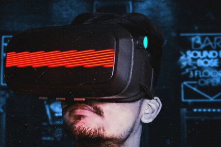 Technology - Man Wearing Vr Goggles