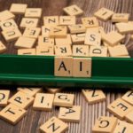Internet Of Things - A scrabble board with the letters a and a