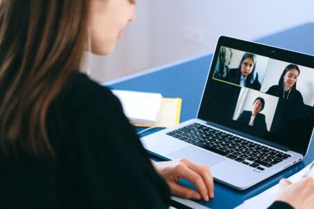 Video Conference - People on a Video Call