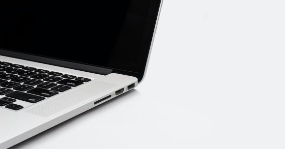 Technology - Close-up of Laptop Keyboard